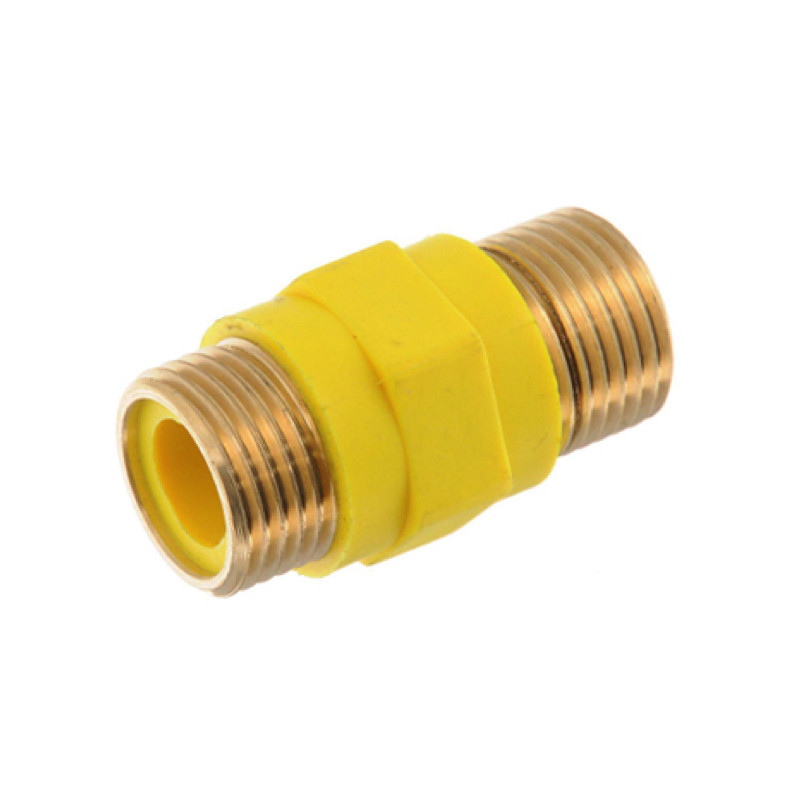 Діелектрична вставка ECO-FLEX 3/4" Зов.-Зов. (Dn16) для газу