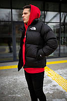 Пуховик куртка TNF мужская и женская теплая зимняя до - 25 топ качество