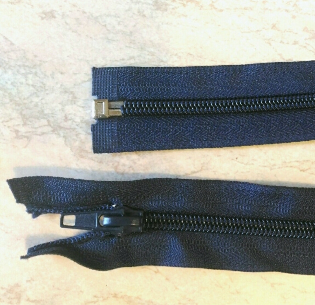 Роз'ємна блискавка права вита, Т5, 65 см, нейлон, №311 темно-синій, фото 1