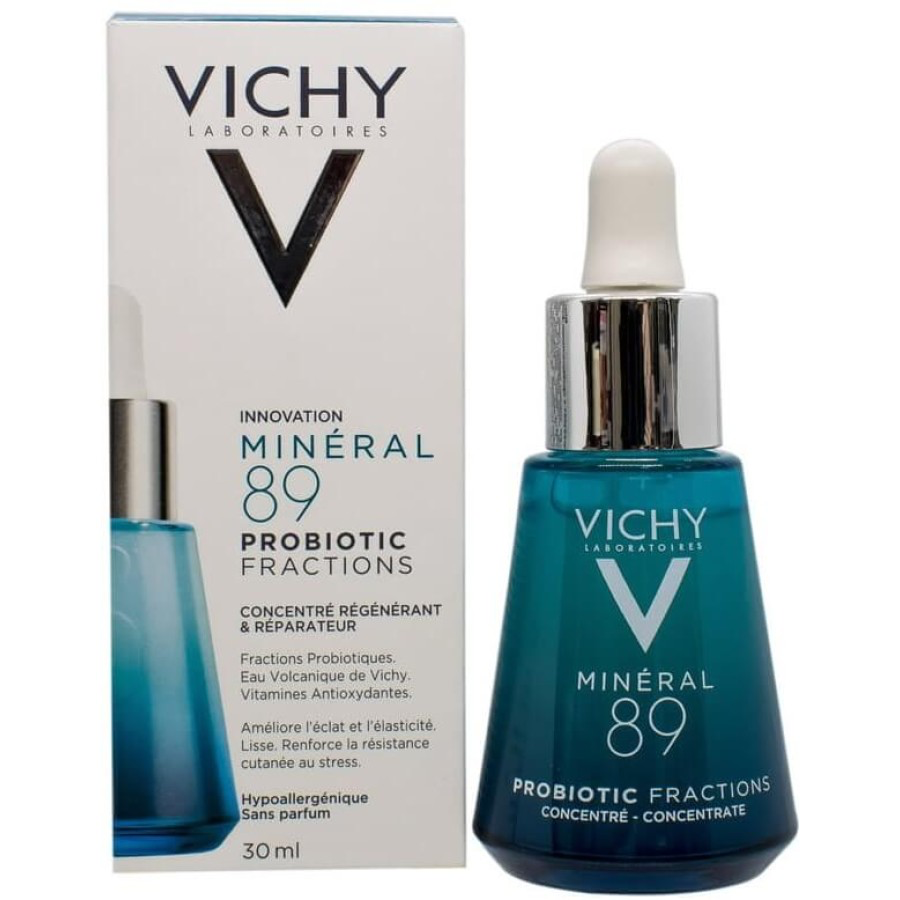 Концентрат Vichy Mineral 89 Probiotic Fractions Concentrate з пробіотичними фракціями для відновлення і захисту шкіри обличчя,