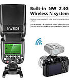 Neewer 2,4G HSS 1/8000s TTL GN60 Wireless Master Slave Flash Speedlite для камер Sony, фото 4