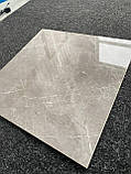 Сіра плитка під мармур 600х600 "Кемограніт", фото 4