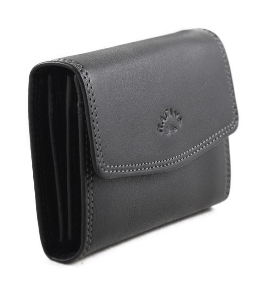 Чоловічий гаманець для грошей і документів з натуральної шкіри портмоне 11х8 см, фото 1