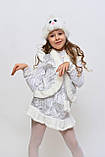 Дитячий карнавальний костюм "Зайка" білий заєць, фото 3