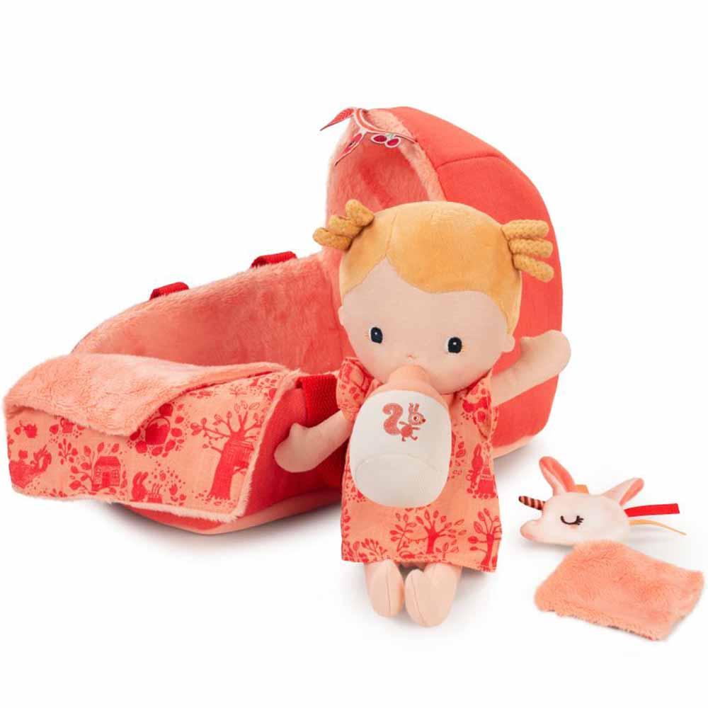 Lilliputiens - М'яка лялька в колисці Ліна