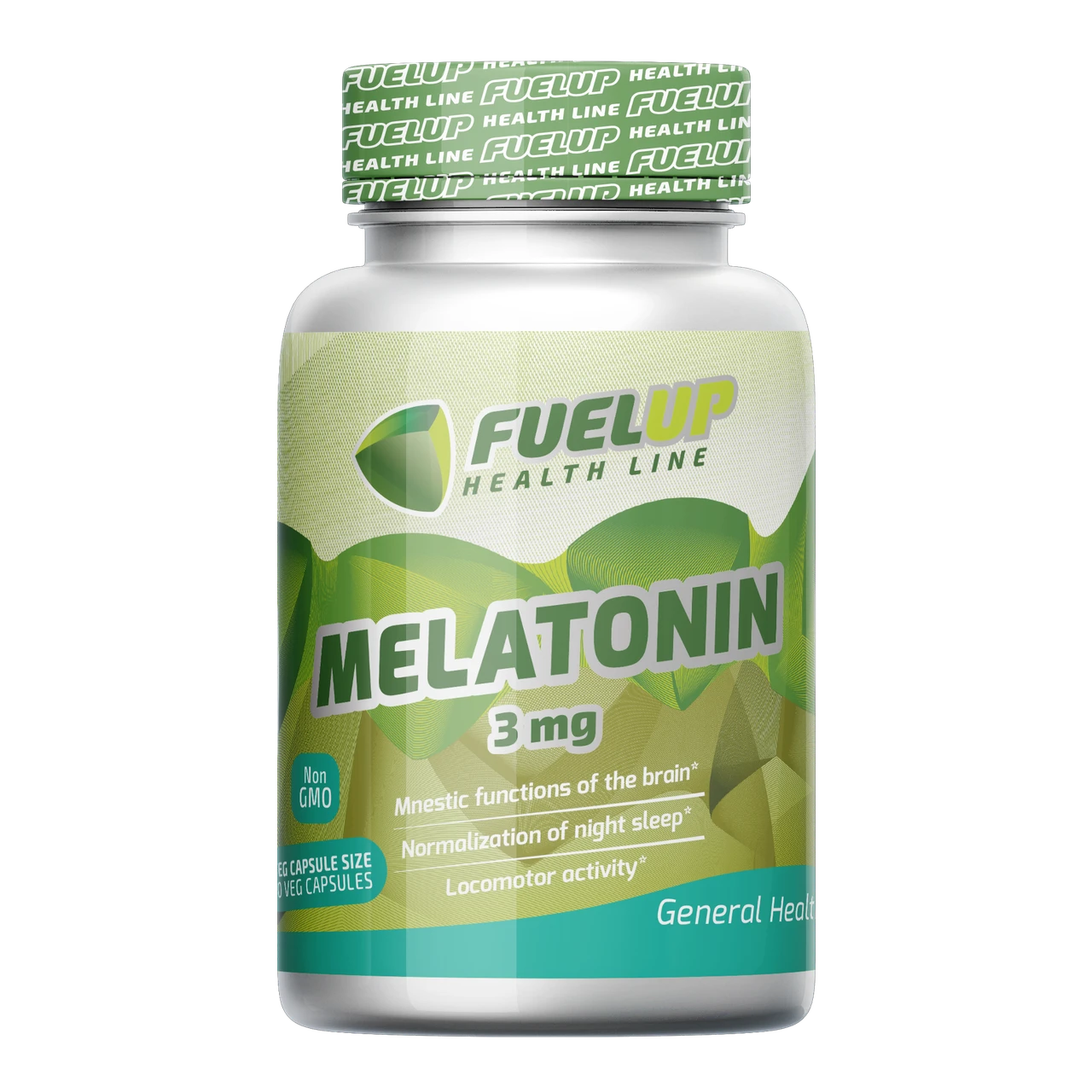 Мелатонін Fuelup Melatonin 3 mg 60 vegcaps
