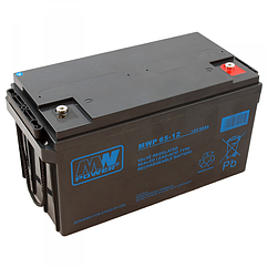 Акумулятор для ДБЖ UPS AGM MW Power 65Ah 12V