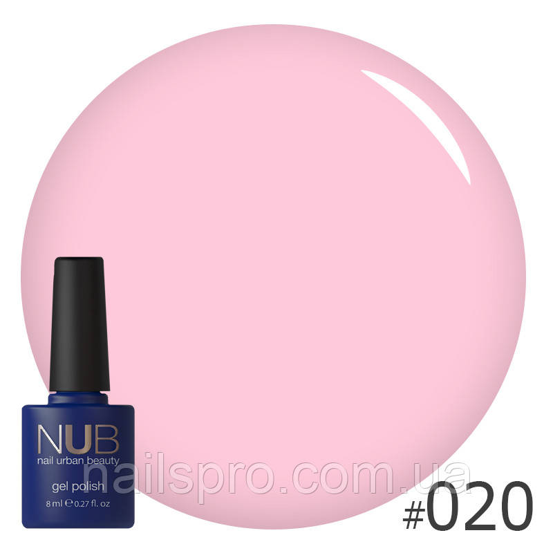 Гель-лак для нігтів NUB 8 мл № 020