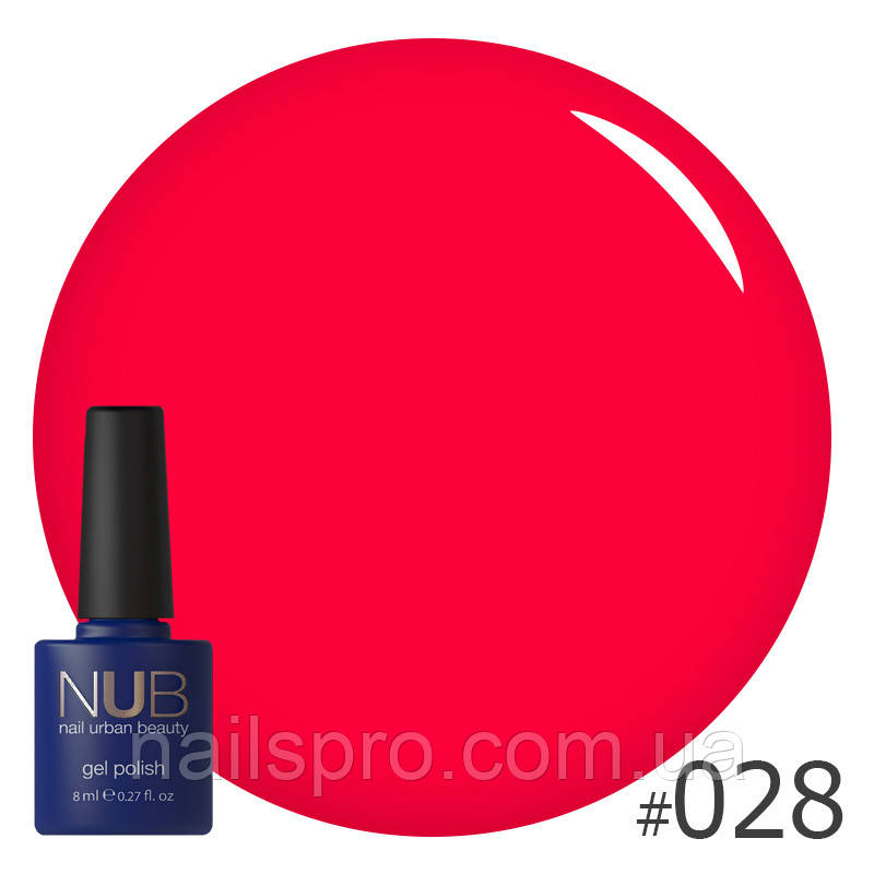 Гель-лак для нігтів NUB 8 мл № 028