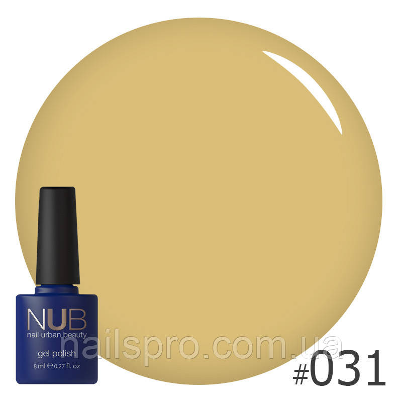 Гель-лак для нігтів NUB 8 мл № 031