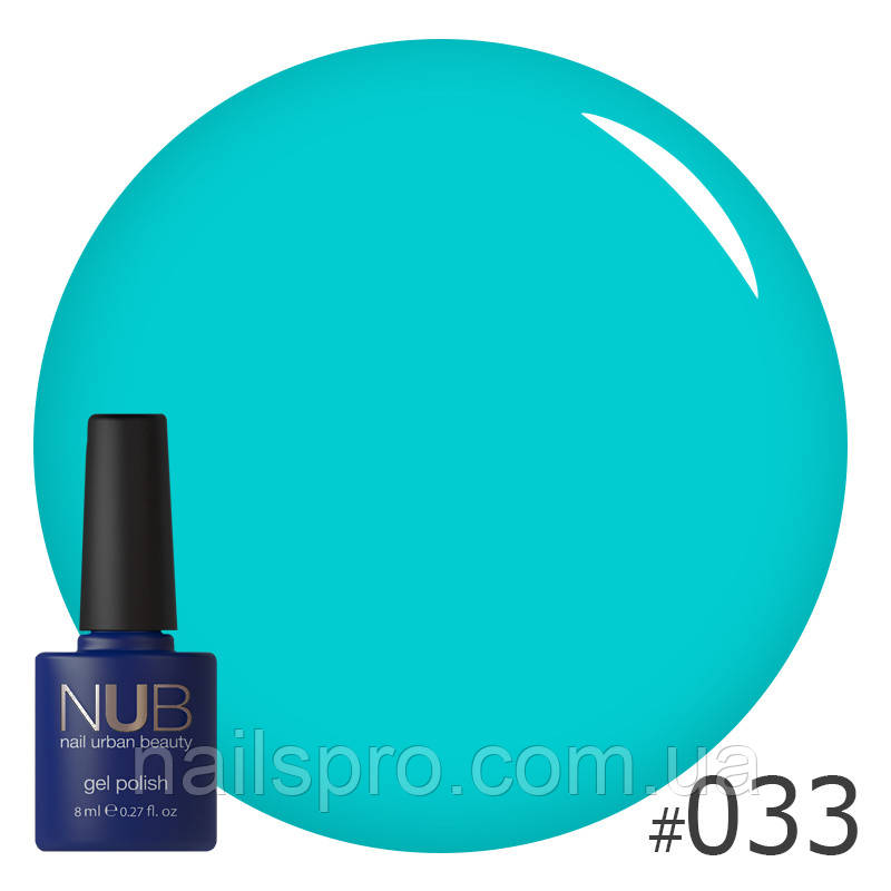 Гель-лак для нігтів NUB 8 мл № 033