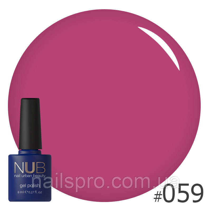 Гель-лак для нігтів NUB 8 мл № 059