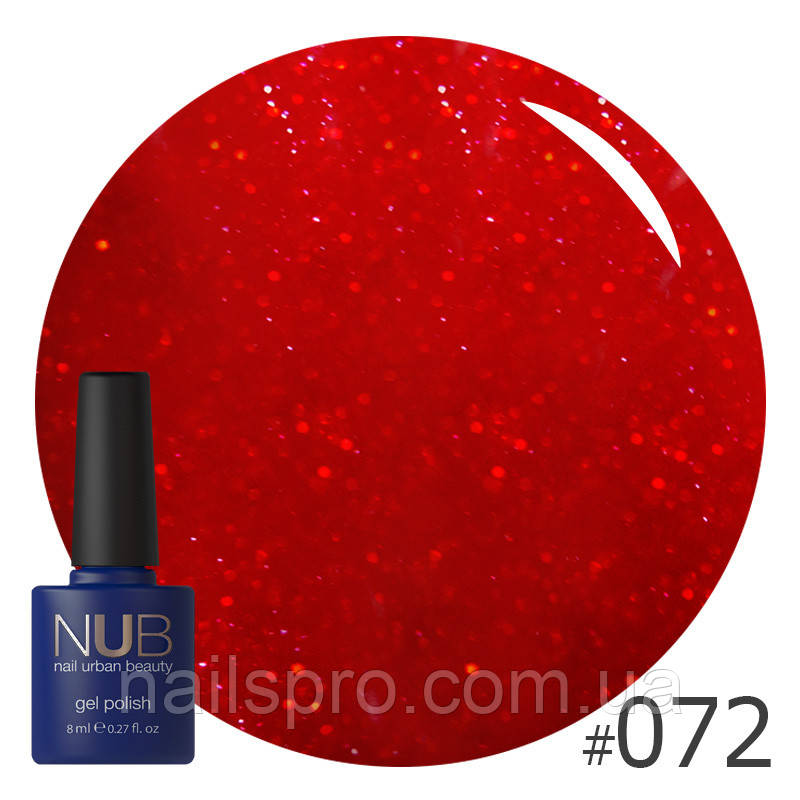 Гель-лак для нігтів NUB 8 мл № 072