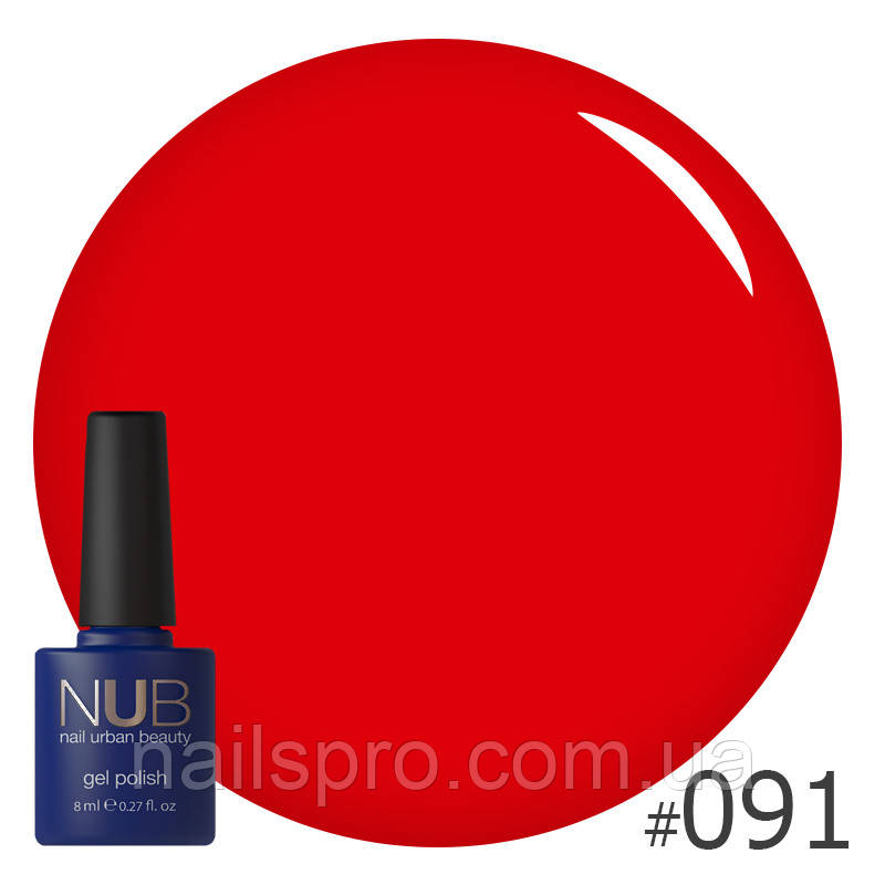 Гель-лак для нігтів NUB 8 мл № 091