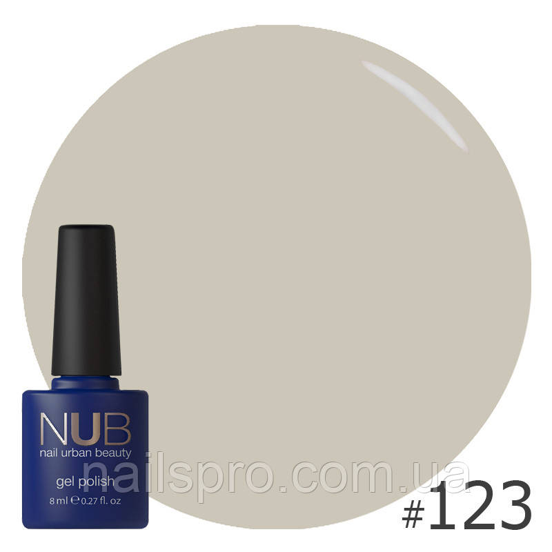 Гель-лак для нігтів NUB 8 мл № 123