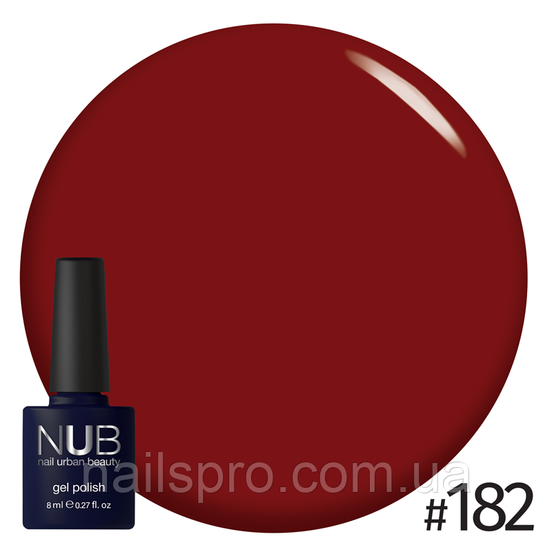 Гель-лак для нігтів NUB 8 мл № 182