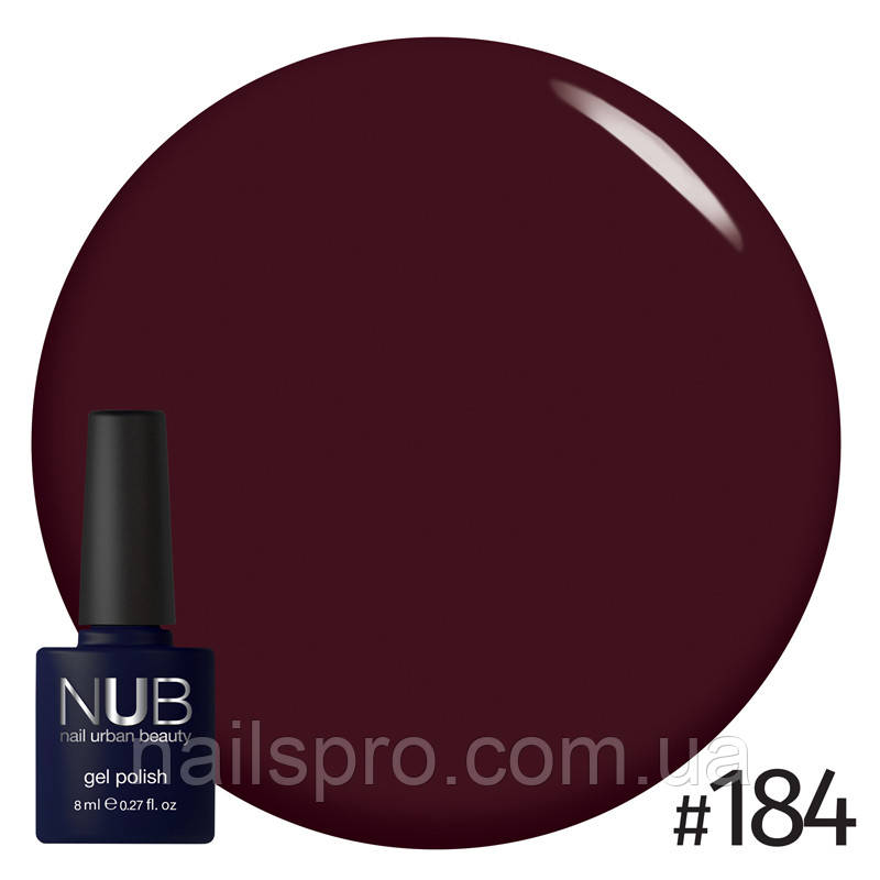 Гель-лак для нігтів NUB 8 мл № 184