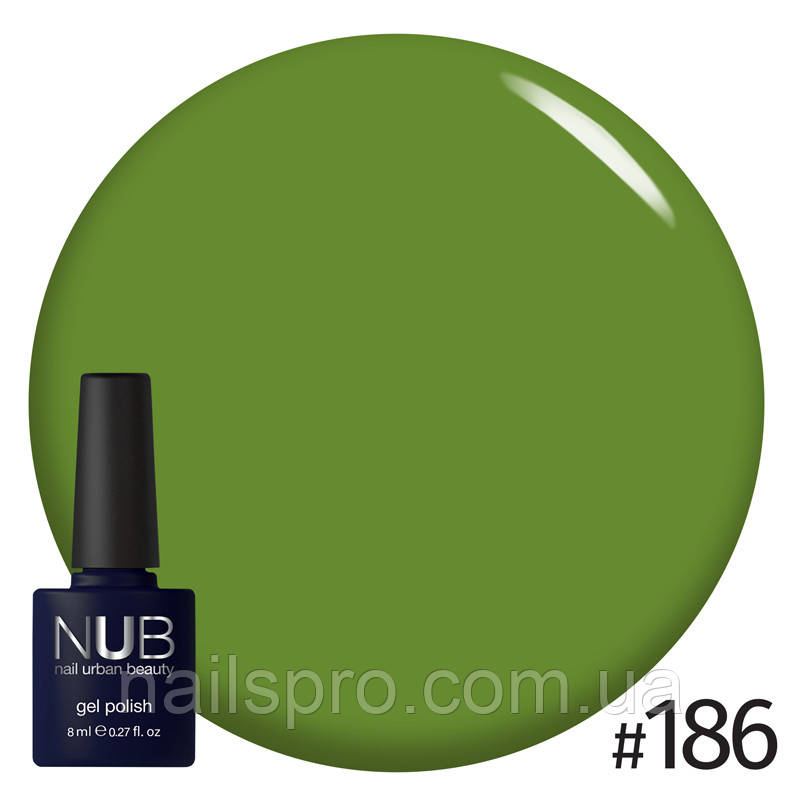 Гель-лак для нігтів NUB 8 мл № 186