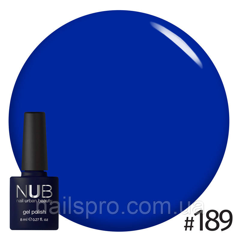 Гель-лак для нігтів NUB 8 мл № 189