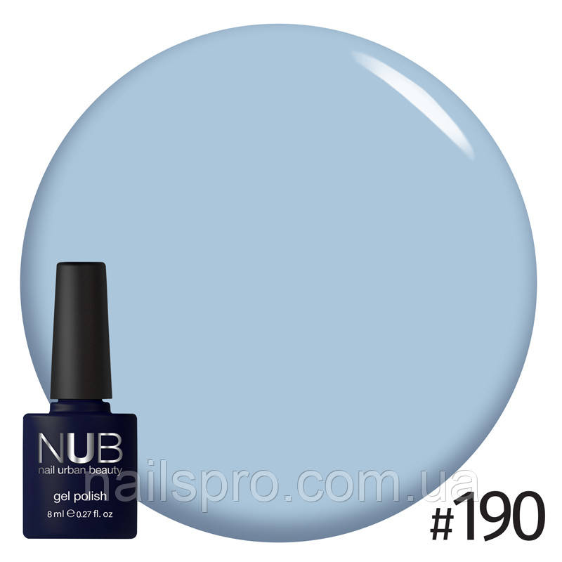 Гель-лак для нігтів NUB 8 мл № 190