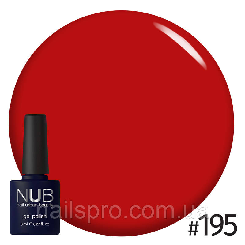 Гель-лак для нігтів NUB 8 мл № 195