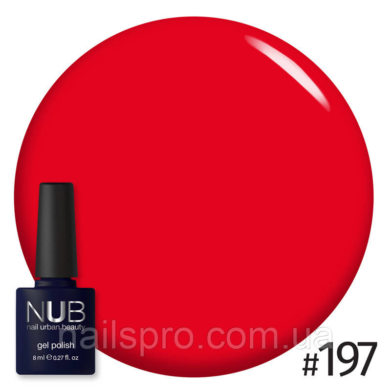 Гель-лак для нігтів NUB 8 мл № 197
