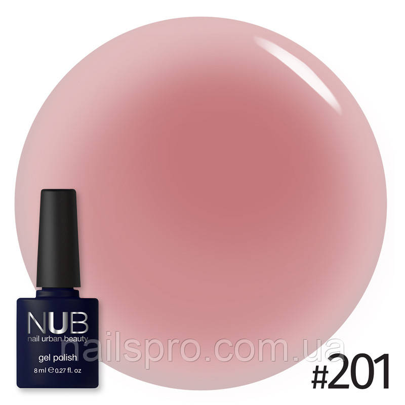 Гель-лак для нігтів NUB 8 мл № 201