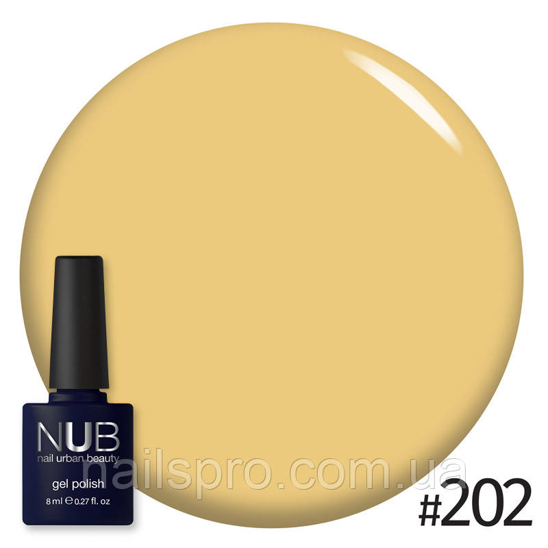 Гель-лак для нігтів NUB 8 мл № 202