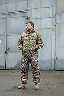 Тактический костюм зимний мультикам для ВСУ Армейский костюм НАТО зима до -35°C Форма военная теплая ММ