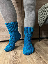 Шкарпетки в'язані ТЕПЛІ 35-37 р вовняні ручна робота зимові жіночі, чоловічі, дитячі шерстяні, на подарунок