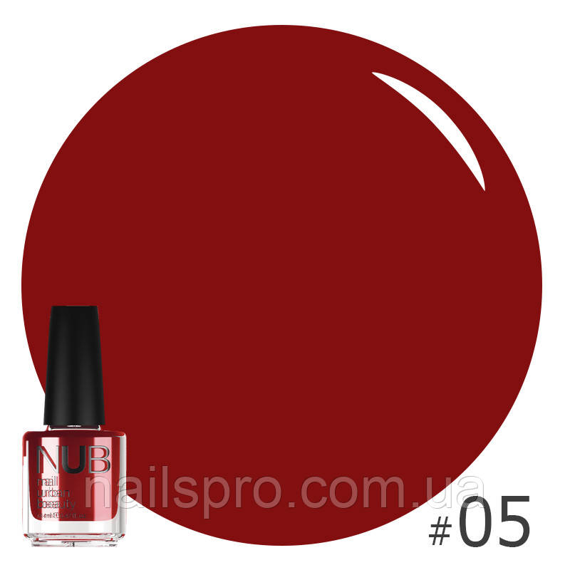 Лак для манікюру NUB Nail Polish 14 мл, № 05