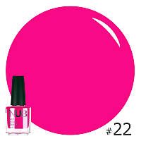 Лак для манікюру NUB Nail Polish 14 мл, № 22