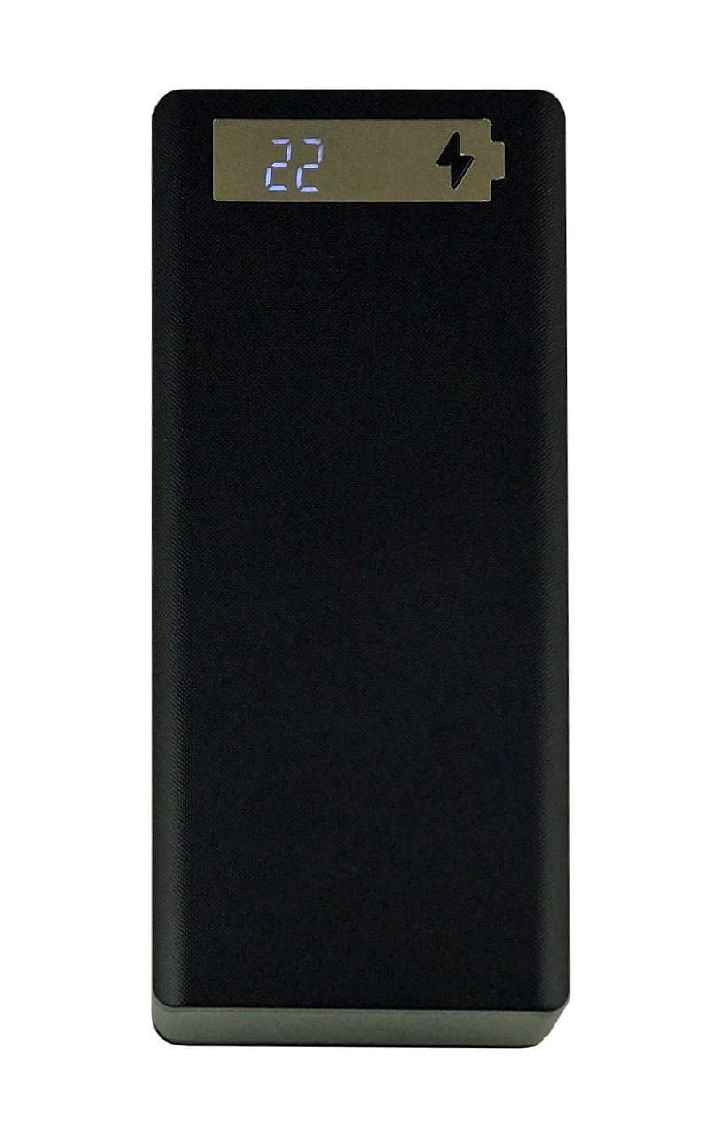 Зовнішній акумулятор Power Bank 41600 mAh — портативний пристрій із двома виходами USB, фото 1