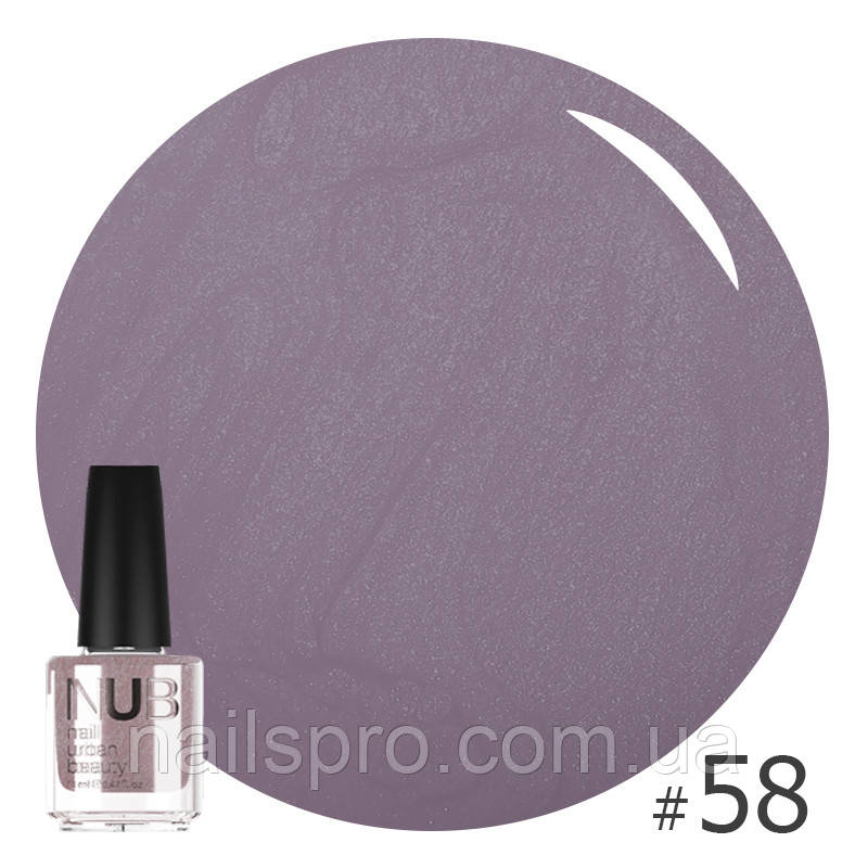 Лак для манікюру NUB Nail Polish 14 мл, № 58