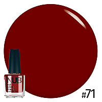 Лак для манікюру NUB Nail Polish 14 мл, № 71