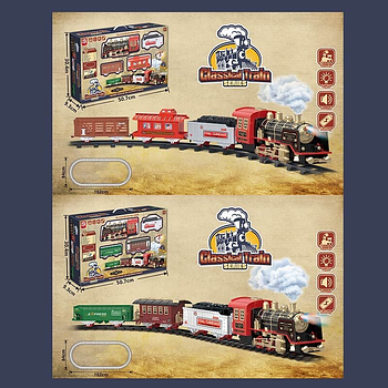 Залізниця (звуки, підсвічування, дим, у коробці) 3091 А/В