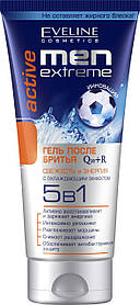 Гель після гоління Eveline Men Extreme Active Q10+R 5 в 1200 мл (5907609344243)
