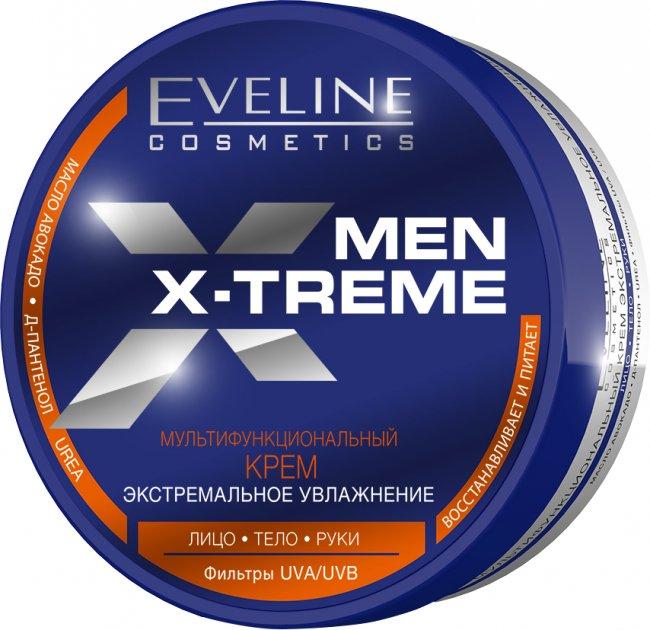 Крем мультифункційний Eveline Men X-treme Екстремальне зволоження 200 мл (5901761933154)
