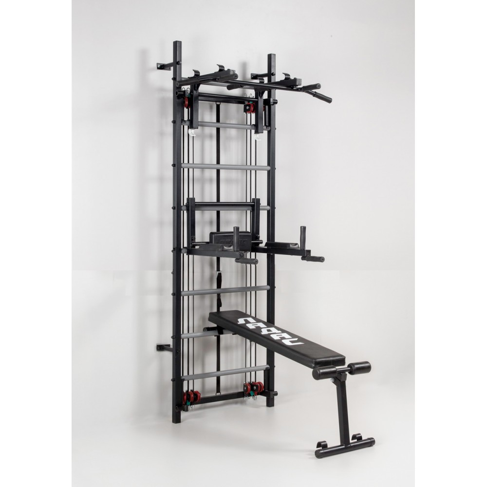 Шведська стінка Качай Залізо Кросс Тренер Спортивні стінки і турніки для дому розбірна