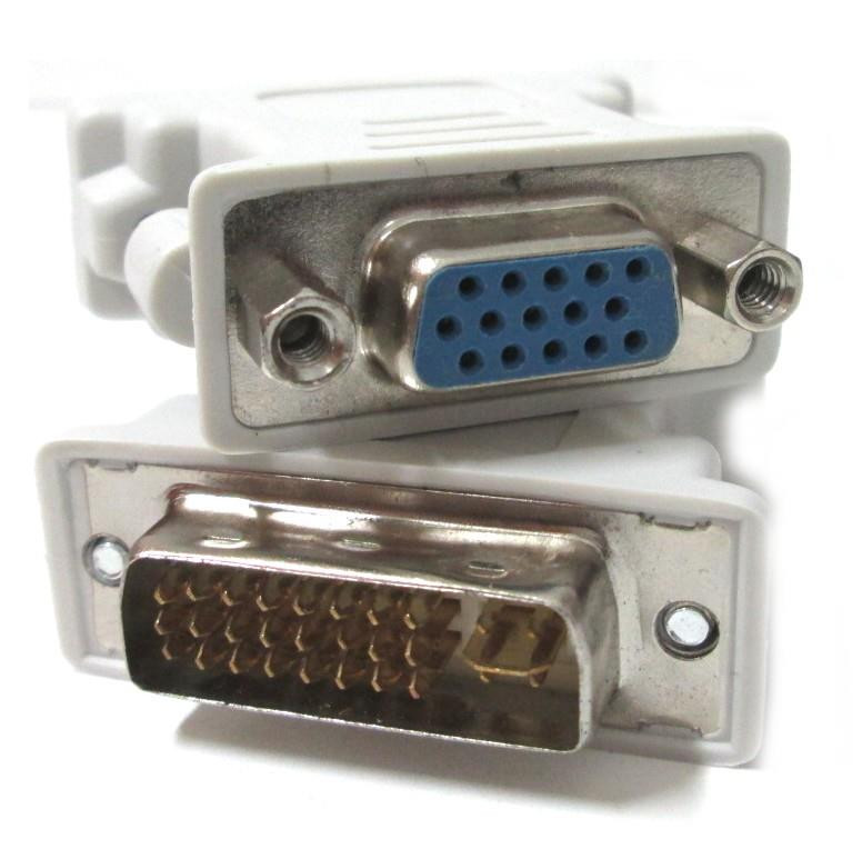 VGA - DVI-I 24+5 (M) адаптер переходник - фото 3 - id-p285698424