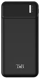 Універсальна мобільна батарея TnB 2 USB Оригінал powerbank 20000mAh 10W Black (PBU20000)