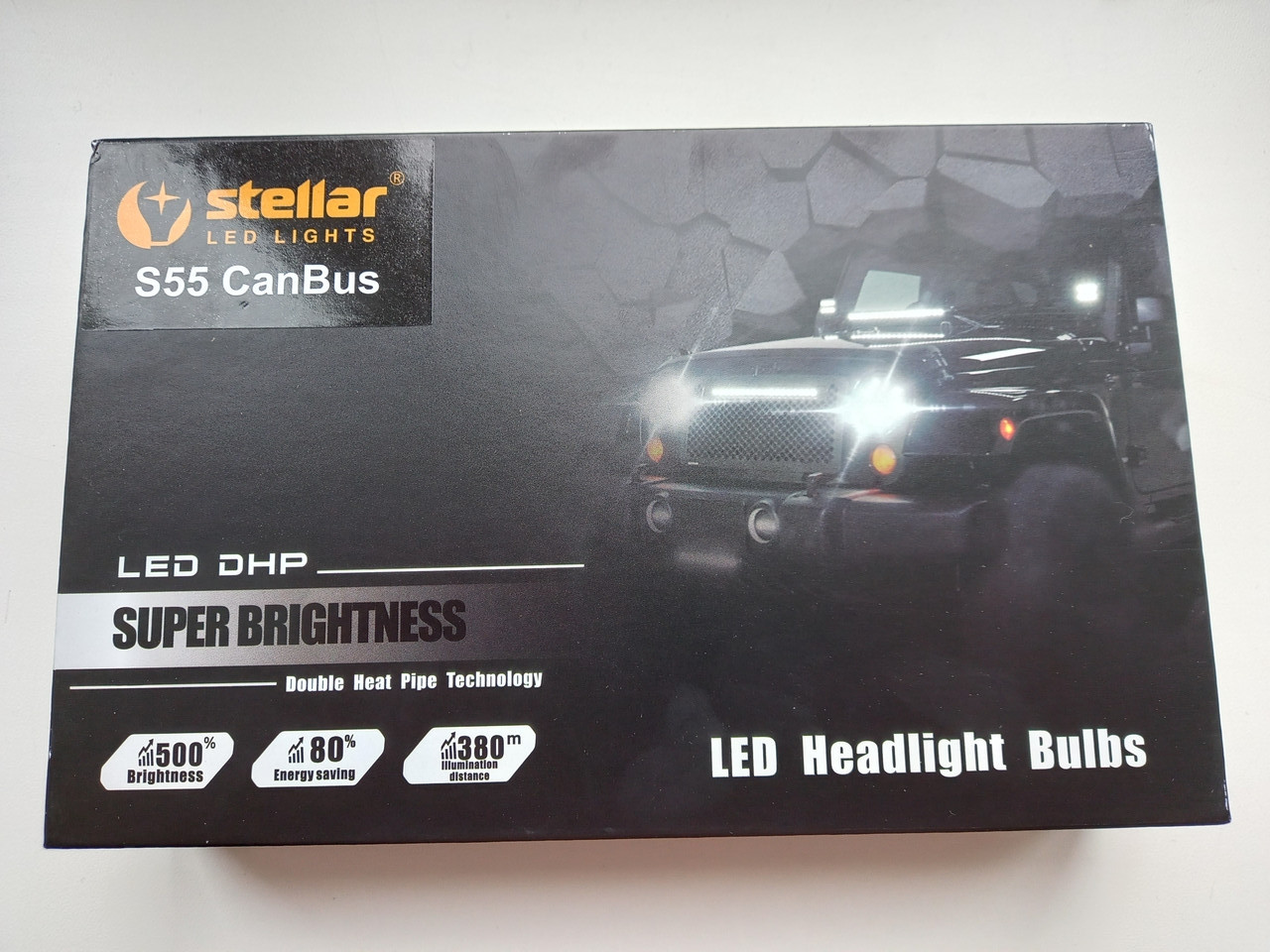 Світлодіодні лампи LED STELLAR S55 CanBus цоколь H4