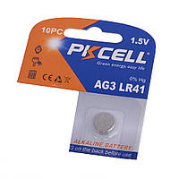 Батарейка PKCELL AG3/LR41 (1.5V) щелочная PKCELL