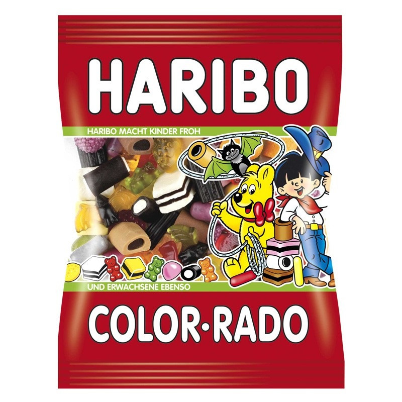 Желейні Цукерки Haribo Color-Rado Харибо Колор-Радо 160 г Німеччина