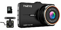 Автомобильный видеорегистратор ThiEYE Carbox 5R 1080p Full HD с камерой заднего вида и картой памяти на 32 GB