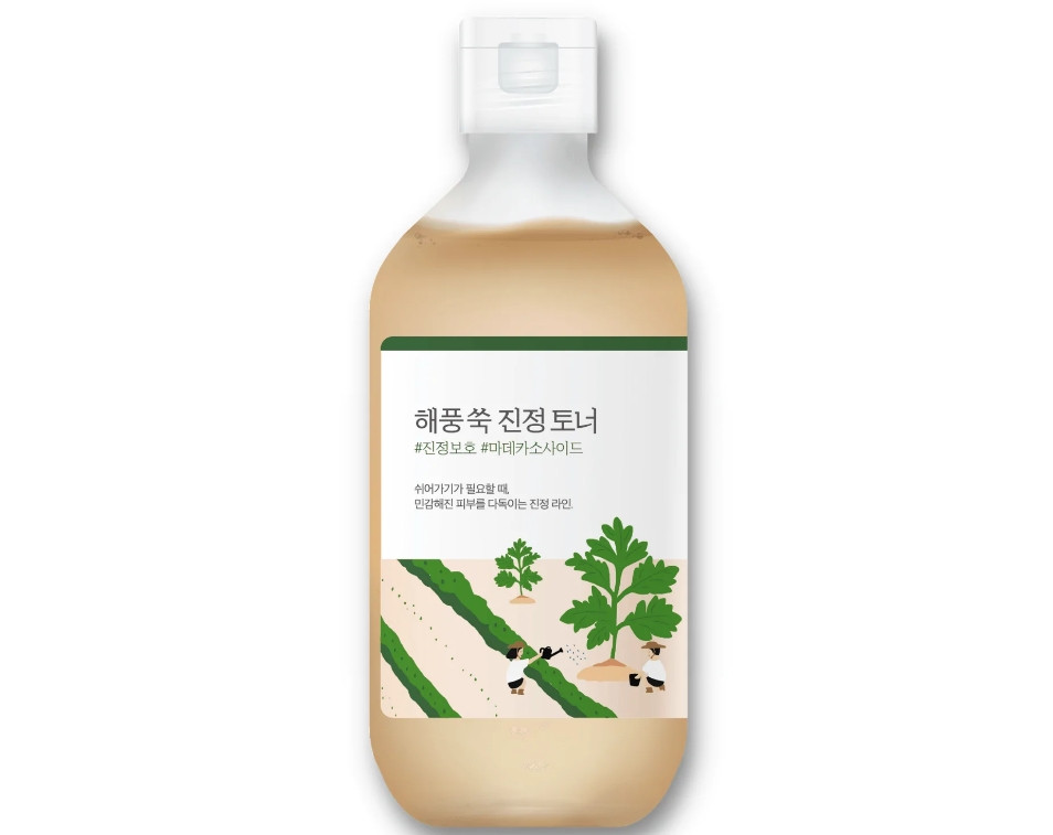 ROUND LAB MUGWORT Calming Toner 300 ml - Заспокійливий тонер з морським полином