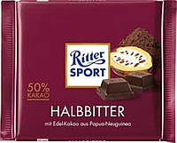 Шоколад Ritter Sport Halbbitter 100г