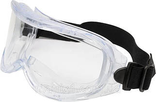 Захисні окуляри YATO прозори з регульованим еластичним пояском