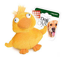 Игрушка для собак Утка с пищалкой GiGwi Plush, плюш, искусственный / ткань, МТХ, 11 см