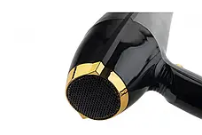 Професійний фен для волосся потужний 2800W ⁇ Класичний фен для сушіння та укладання волосся Gemei GM 1765, фото 3